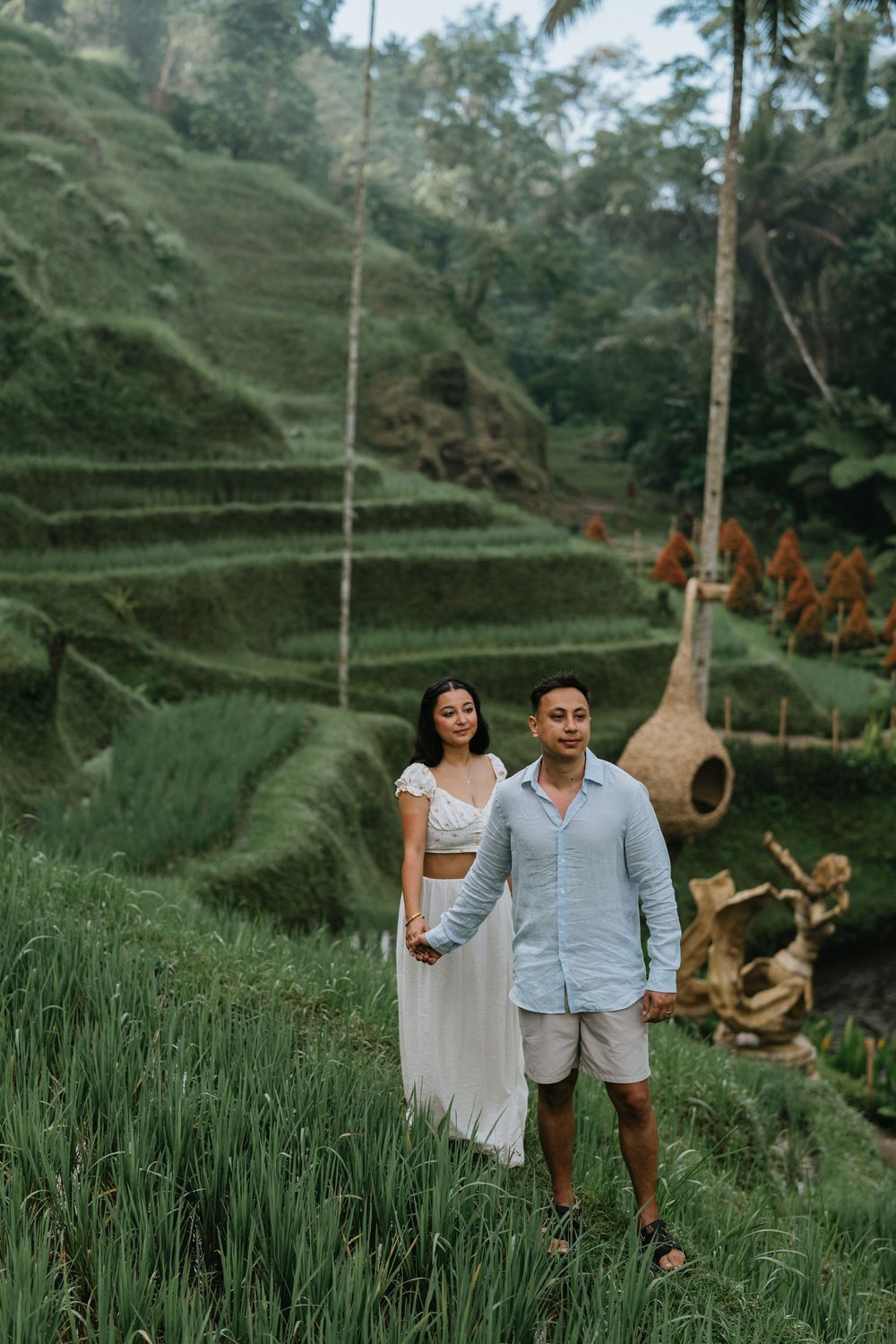 Romantic couple photography at Alas Harum Ubud.