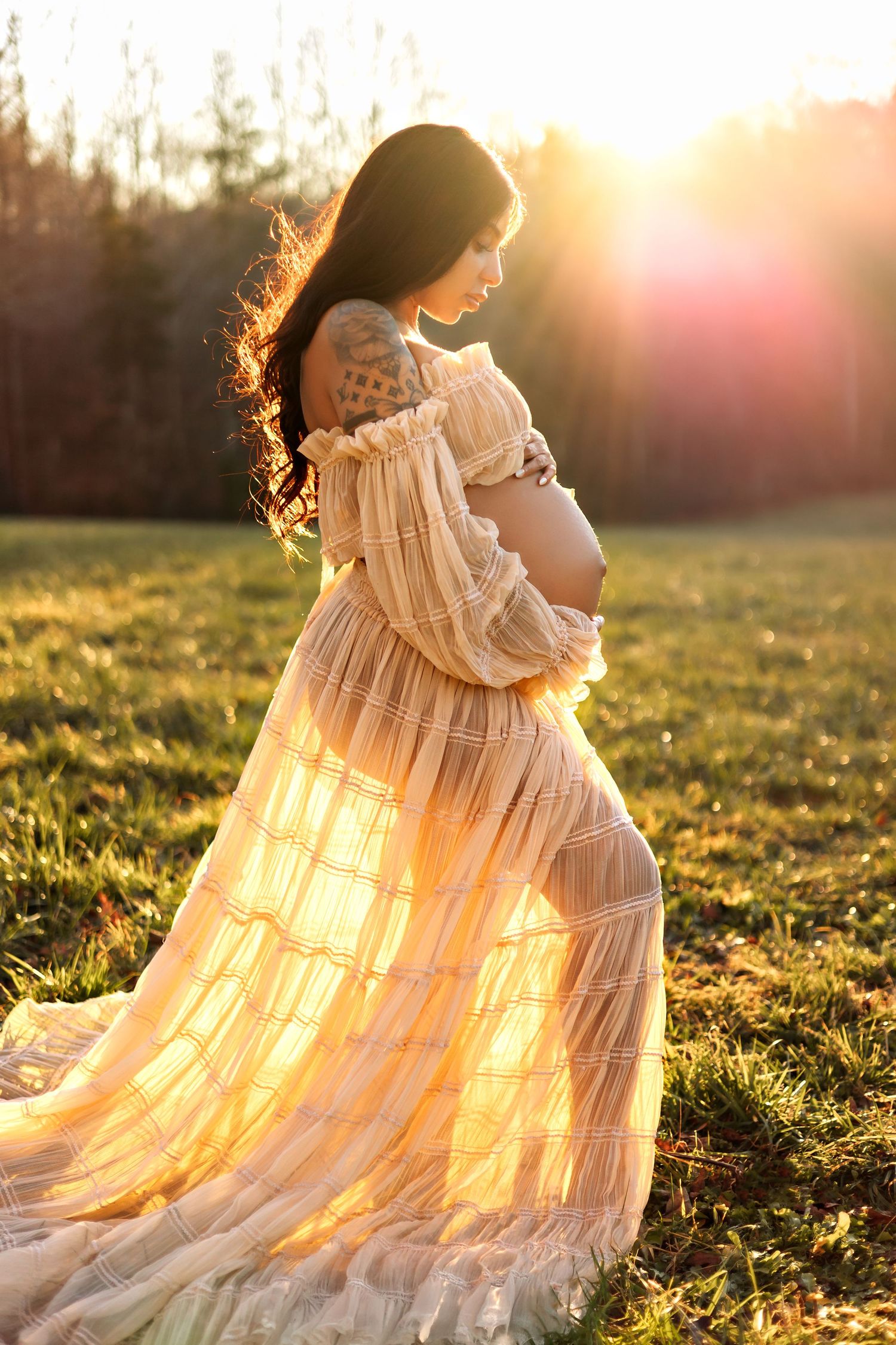 newborn studio photographer in greensboro