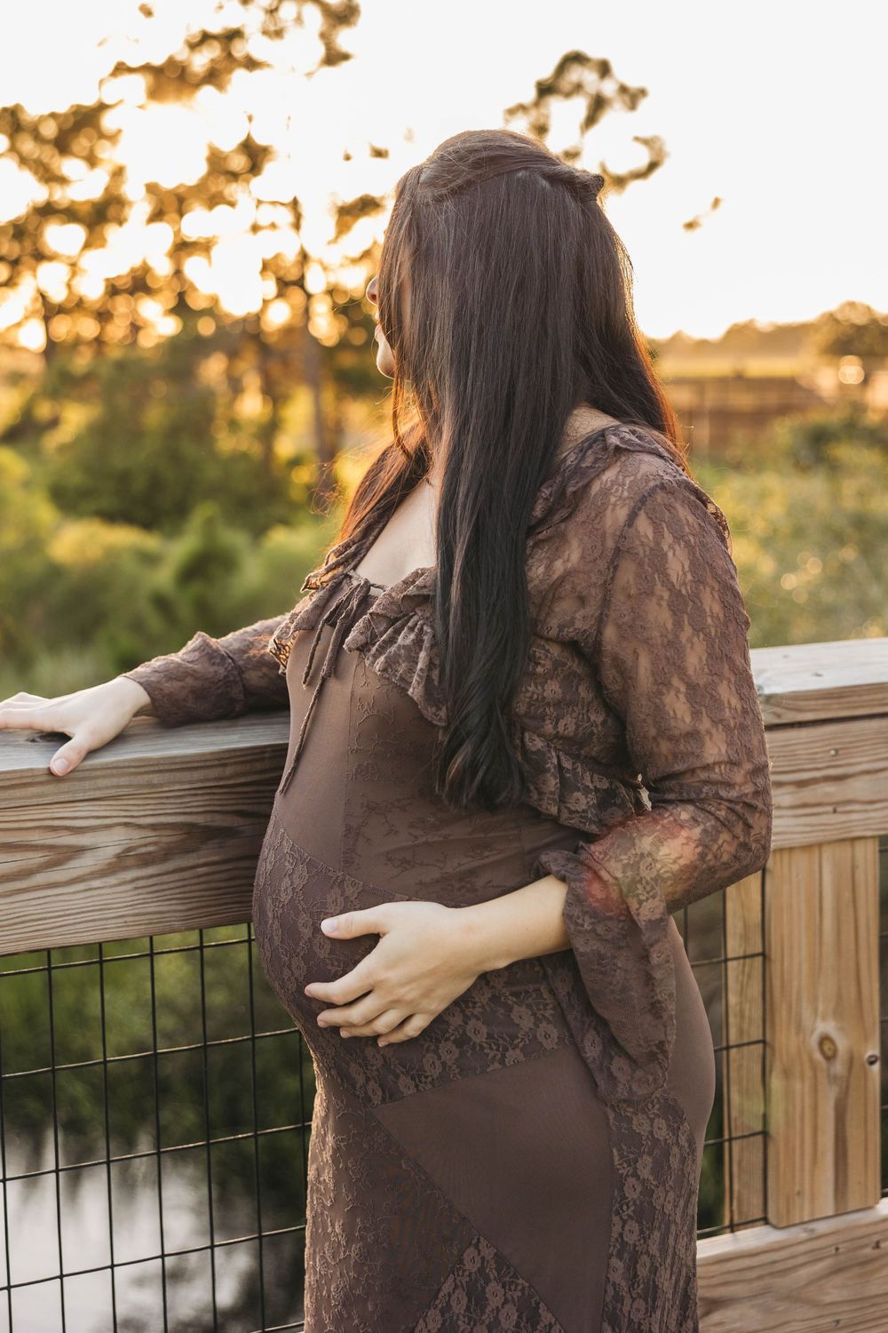 Maternity session in saint augustine during family photography