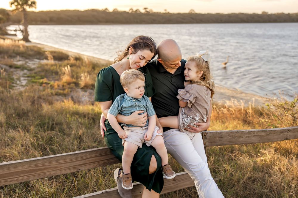St. Augustine beach family photographer capturing candid moments