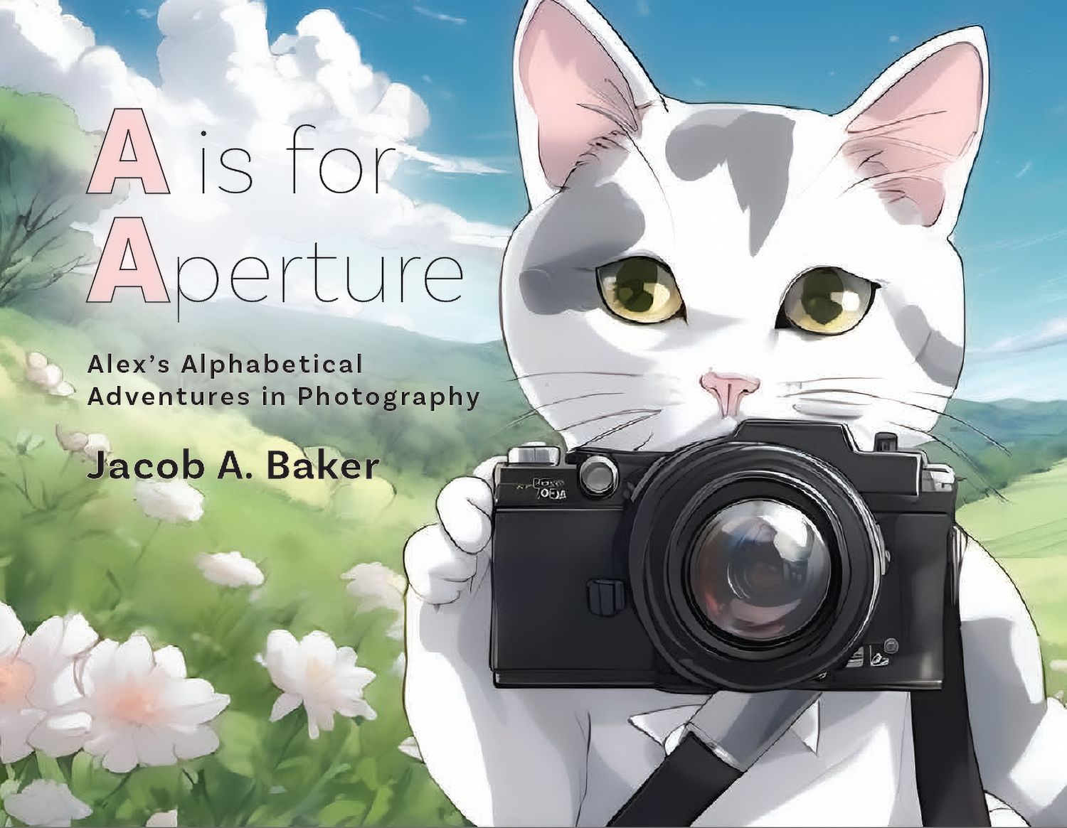 A Is for Aperture' Book Cover – Educational Children's Photography Book"