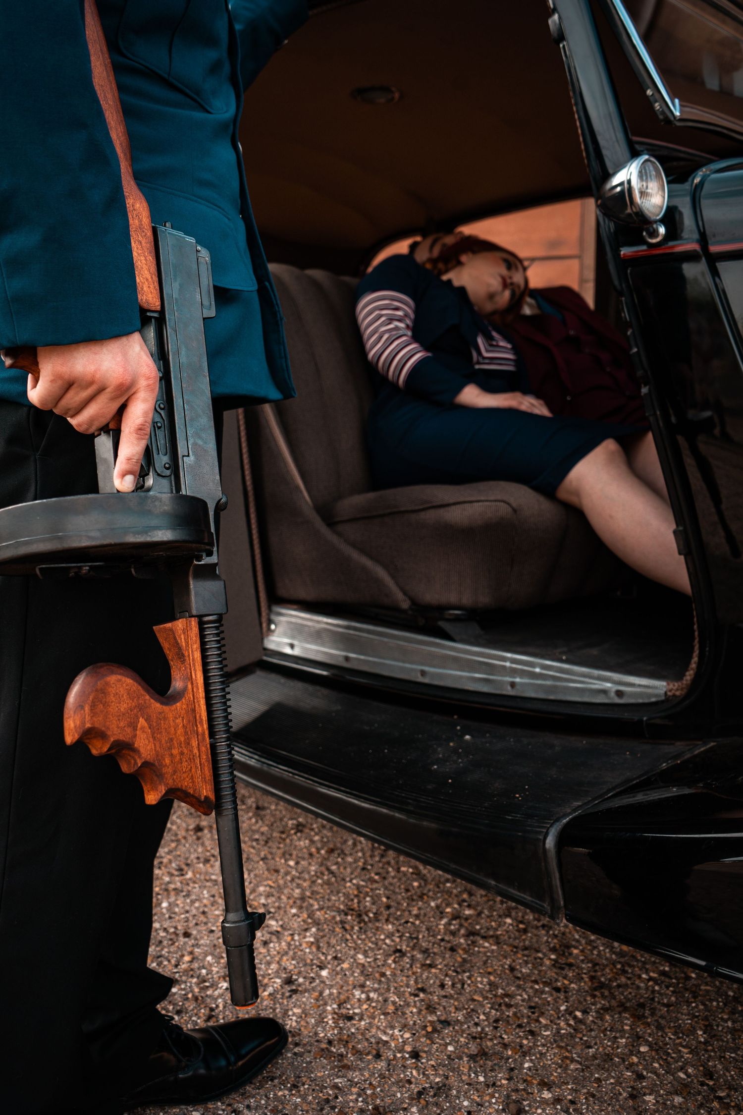 Lubbock, Texas fine arts production photography. LCT Bonnie and Clyde 2023