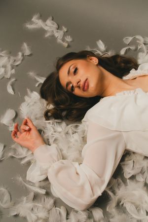 Cambridge bridal makeup artist creating soft glam wedding look.