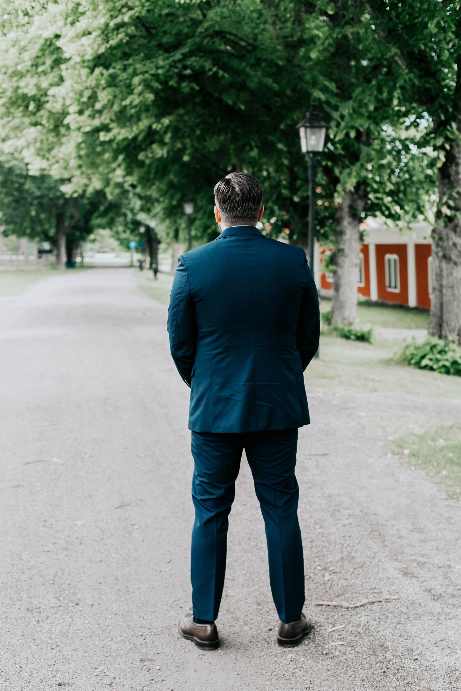 Bröllop i Örebro. Karlslunds herrgård. Utomhusvigsel. Fotograf i Karlstad Rebecca Nordin.