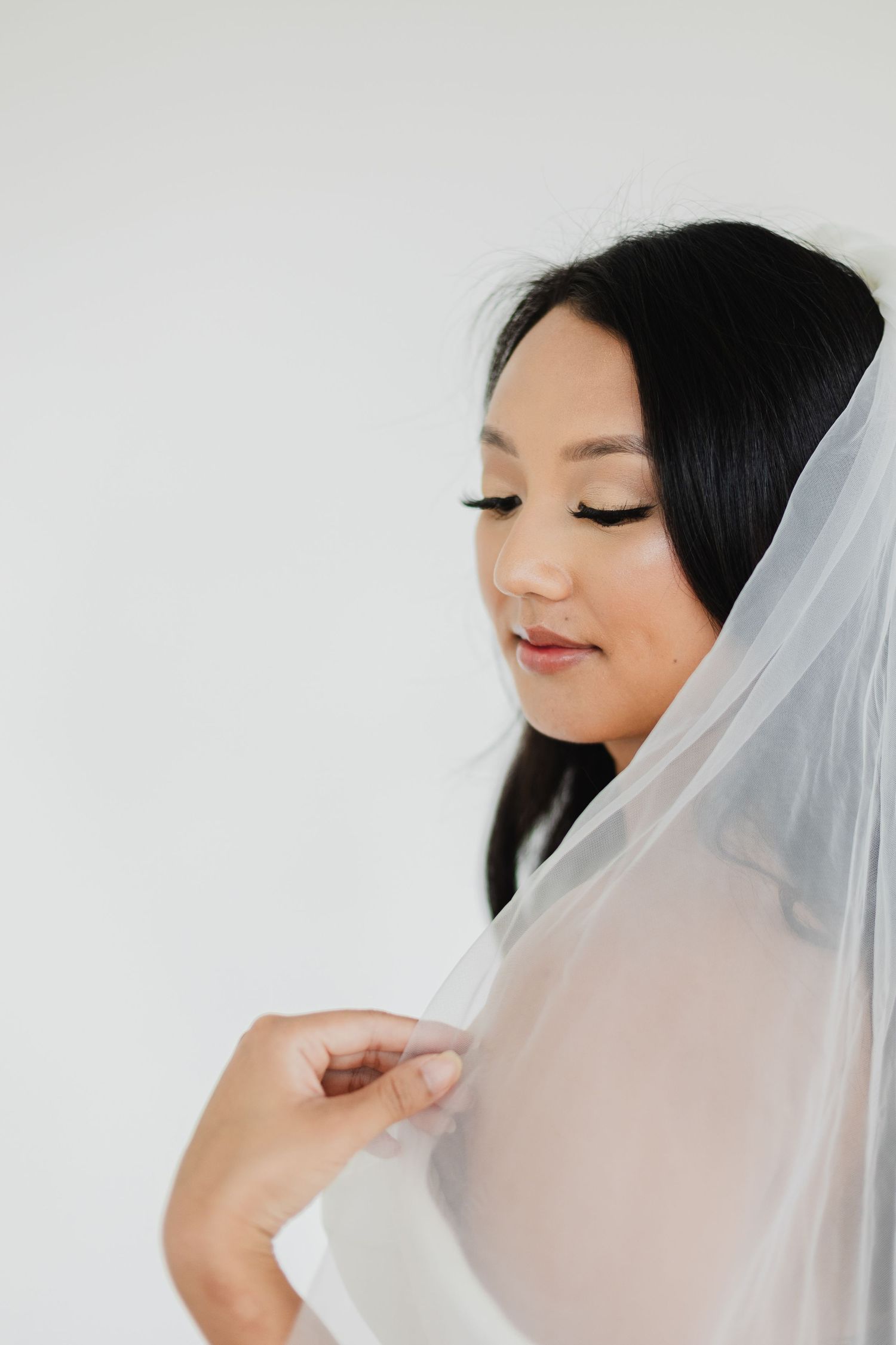 Alisha's studio bridal session.