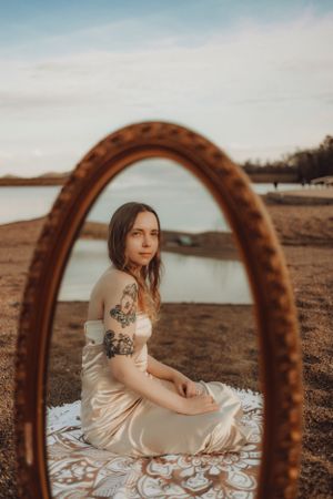 Louisville creative portrait photographer, jenna lehman, moody portraits