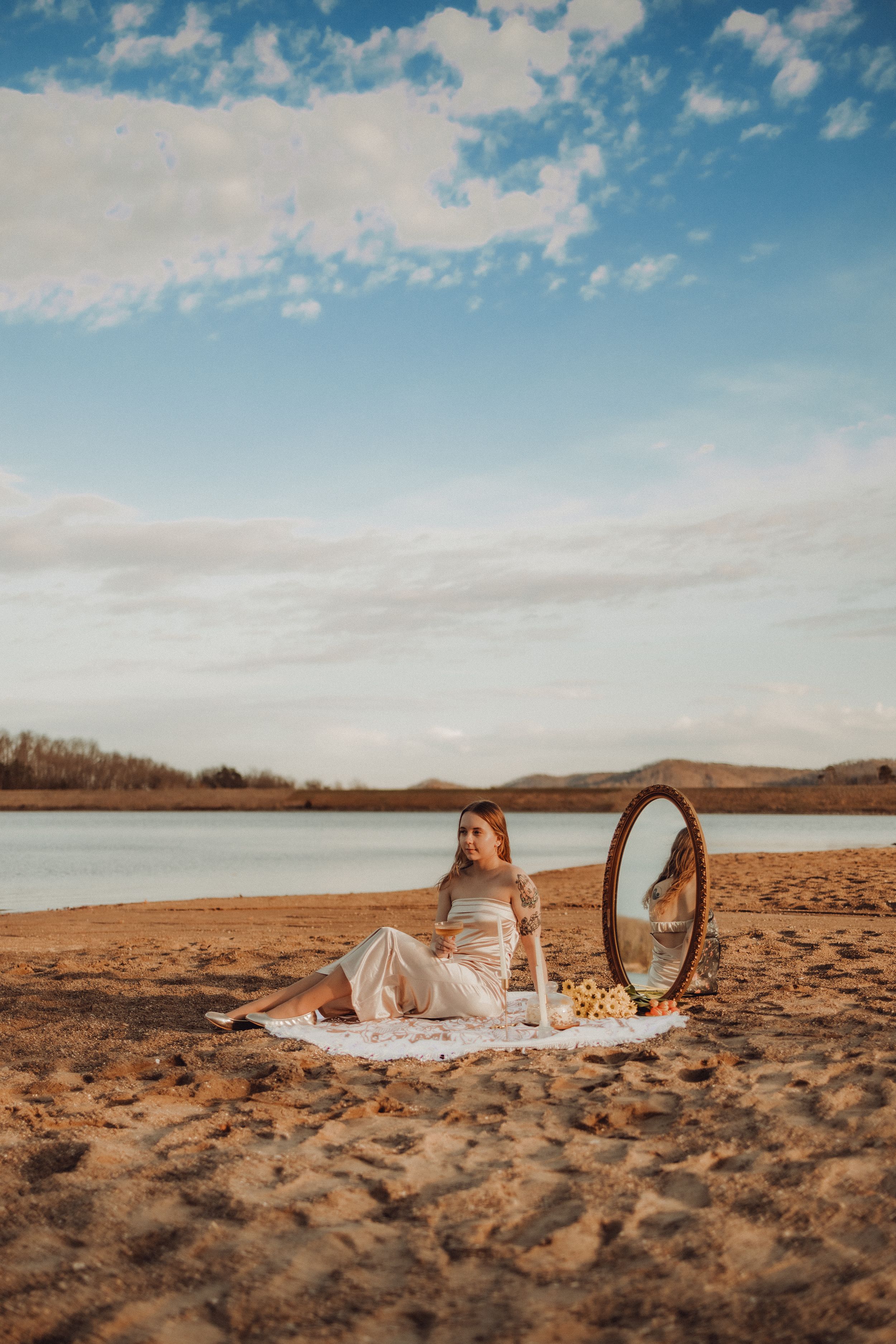 Louisville creative portrait photographer, jenna lehman, unique senior photos