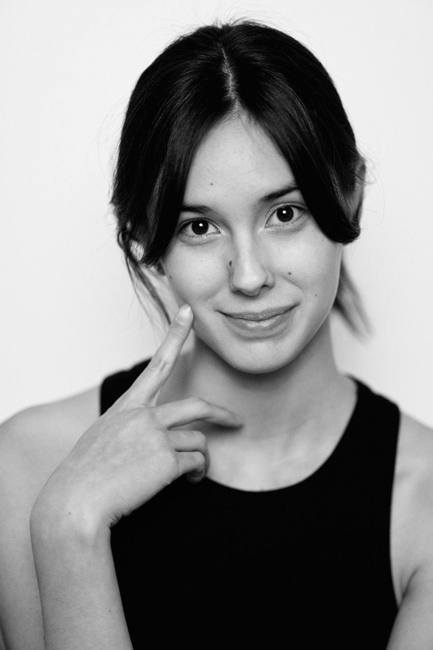 Black and white Portrait taken by Michael Zeyda