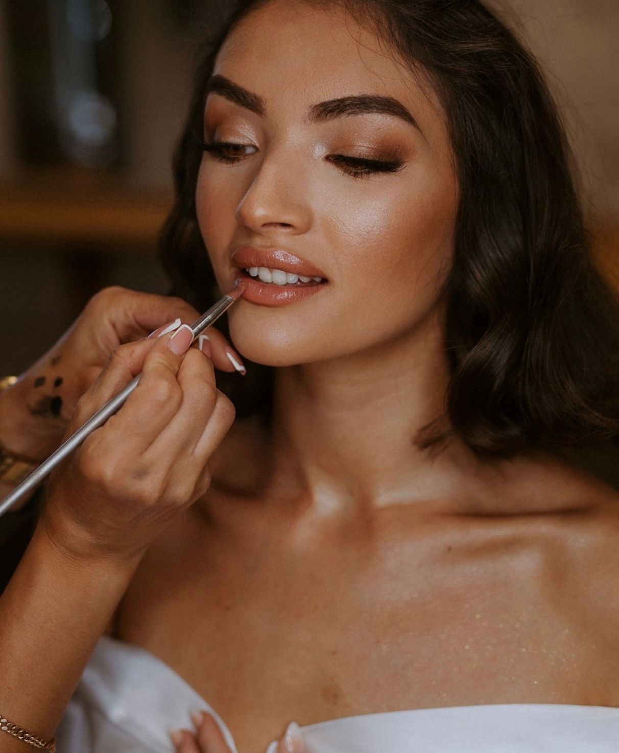 Bridal make-up Worcestershire