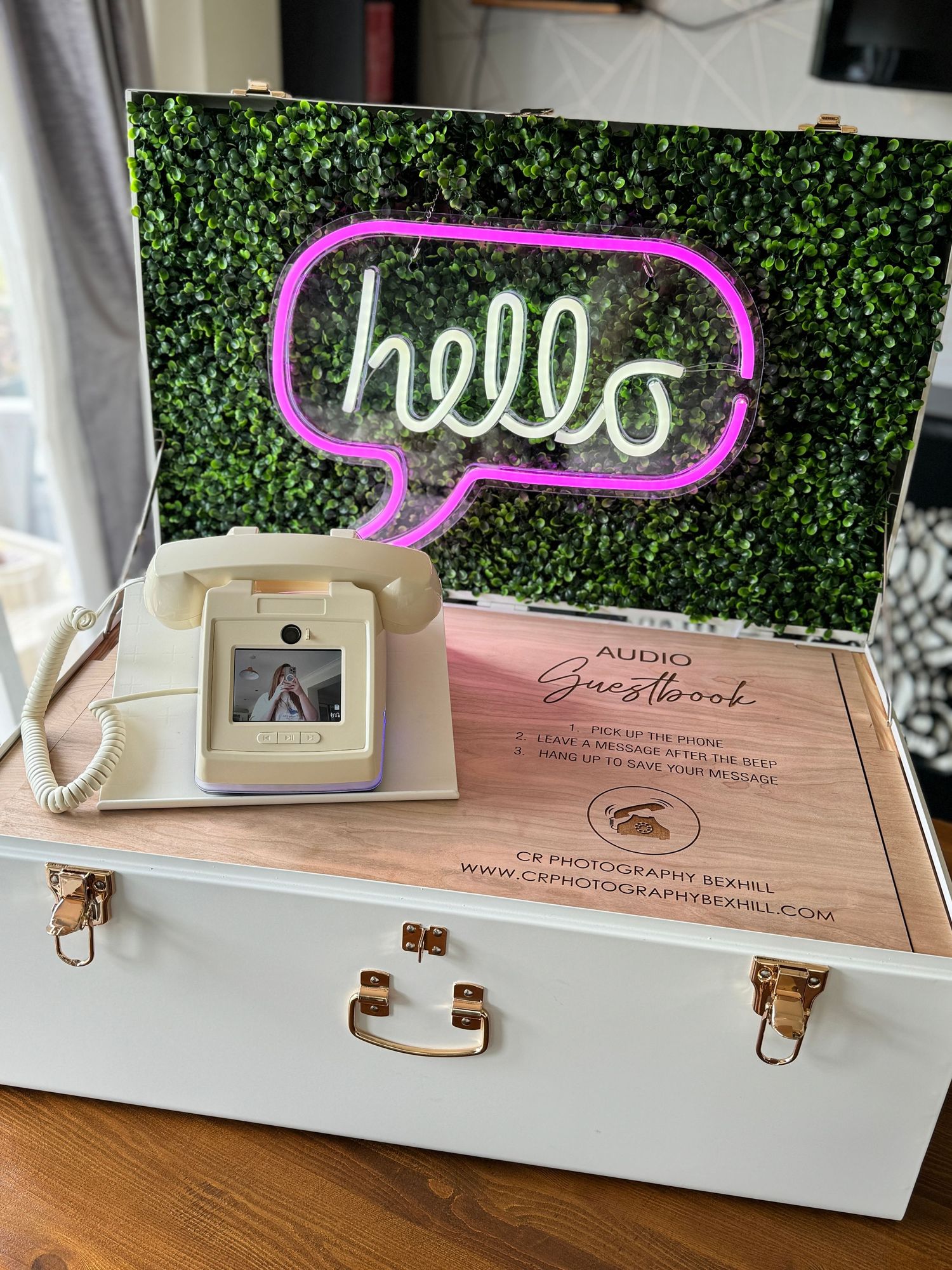 Video guestbook - audio guestbook hire