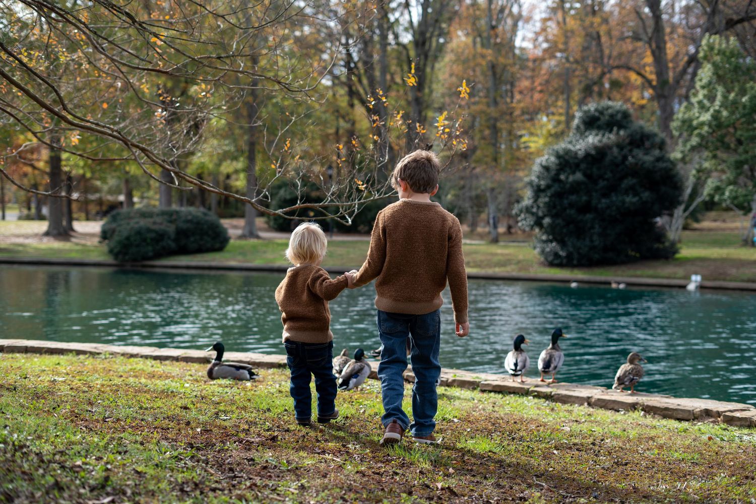 Natural light family session in Charlotte North Carolina photographed candidly