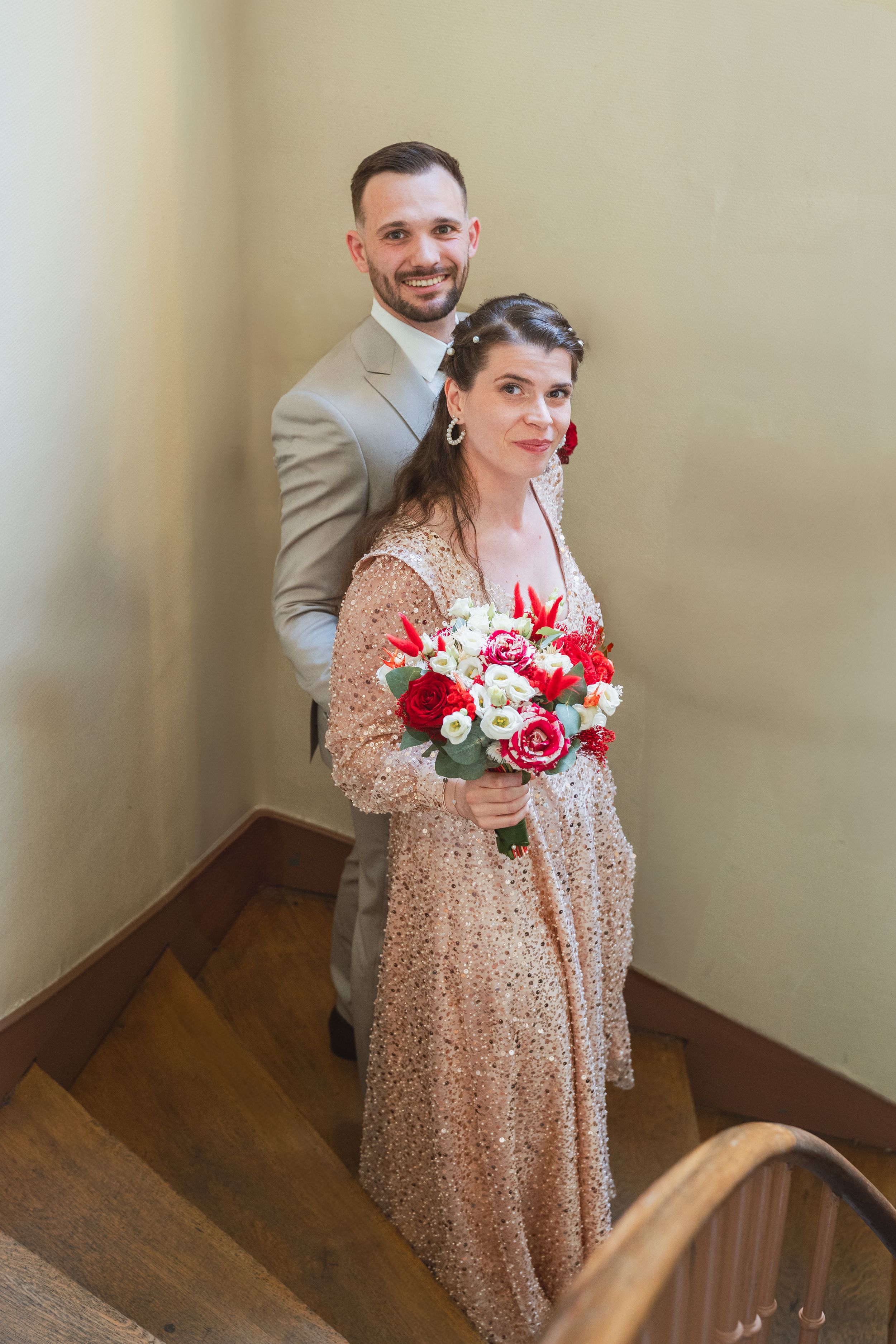 Moment couple - mariage surprise - Sarthe
