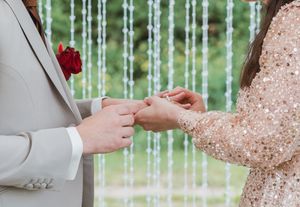 Echange aliance - mariage surprise
