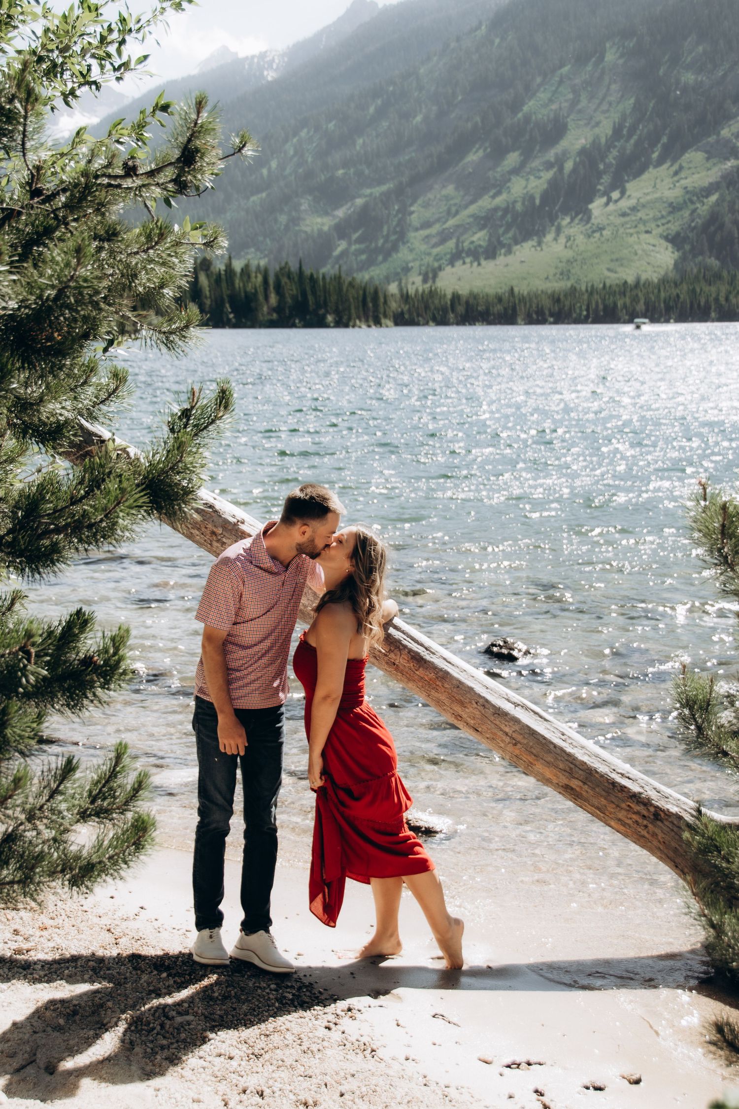 love story photographer Jackson hole