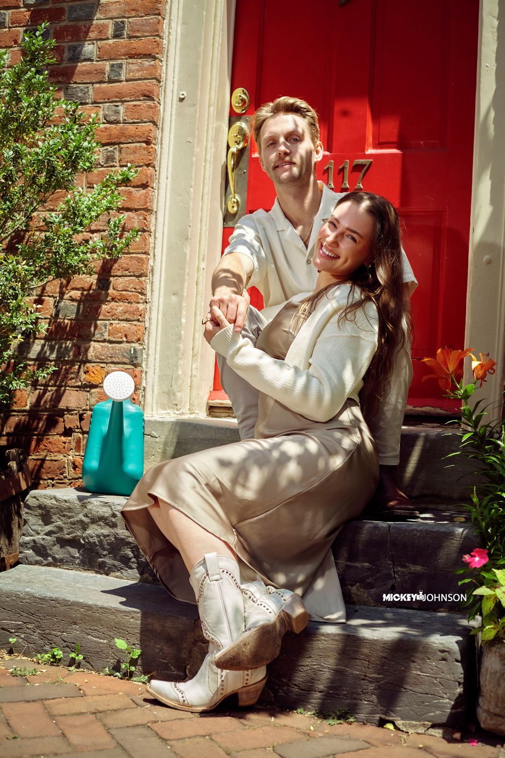 engagement shot
