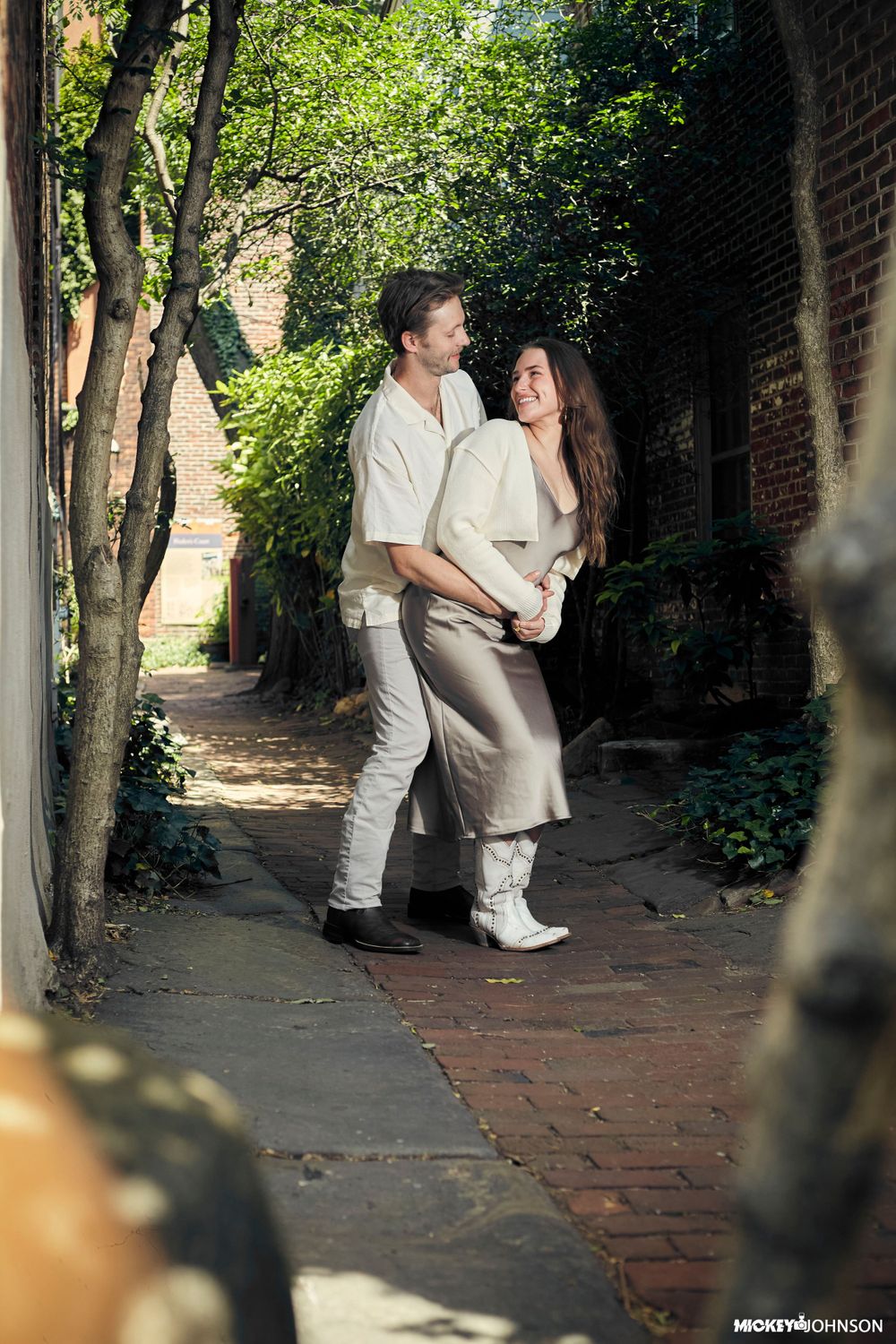 engagement shot