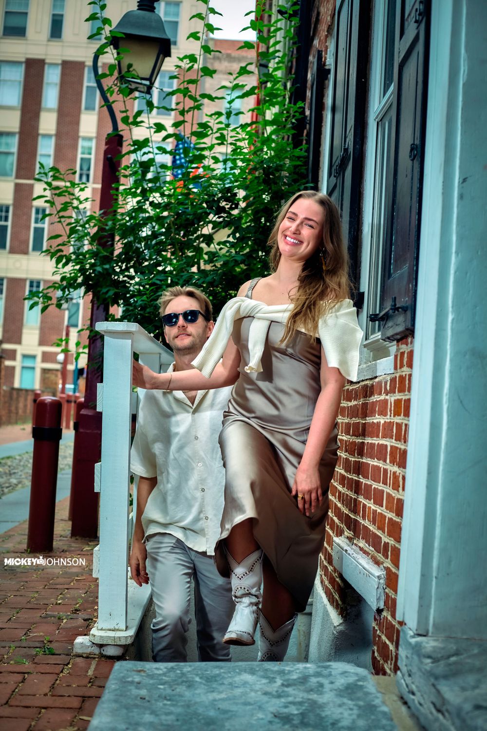 engagement shot