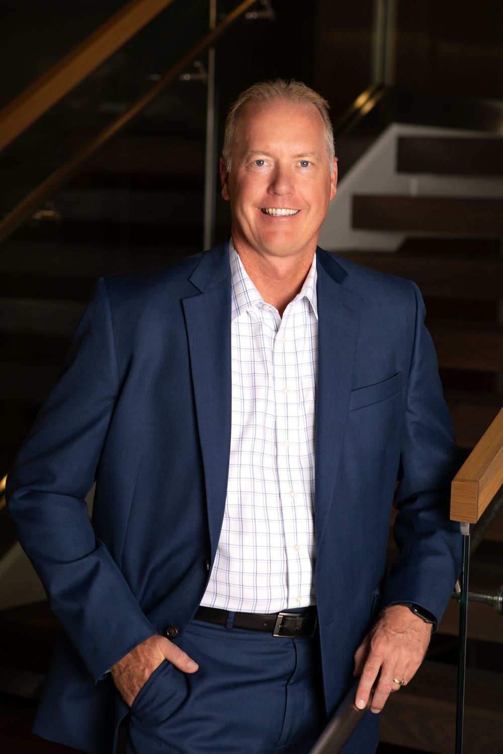 Truly Juli Photography headshot of the CEO of a bank in Norfolk