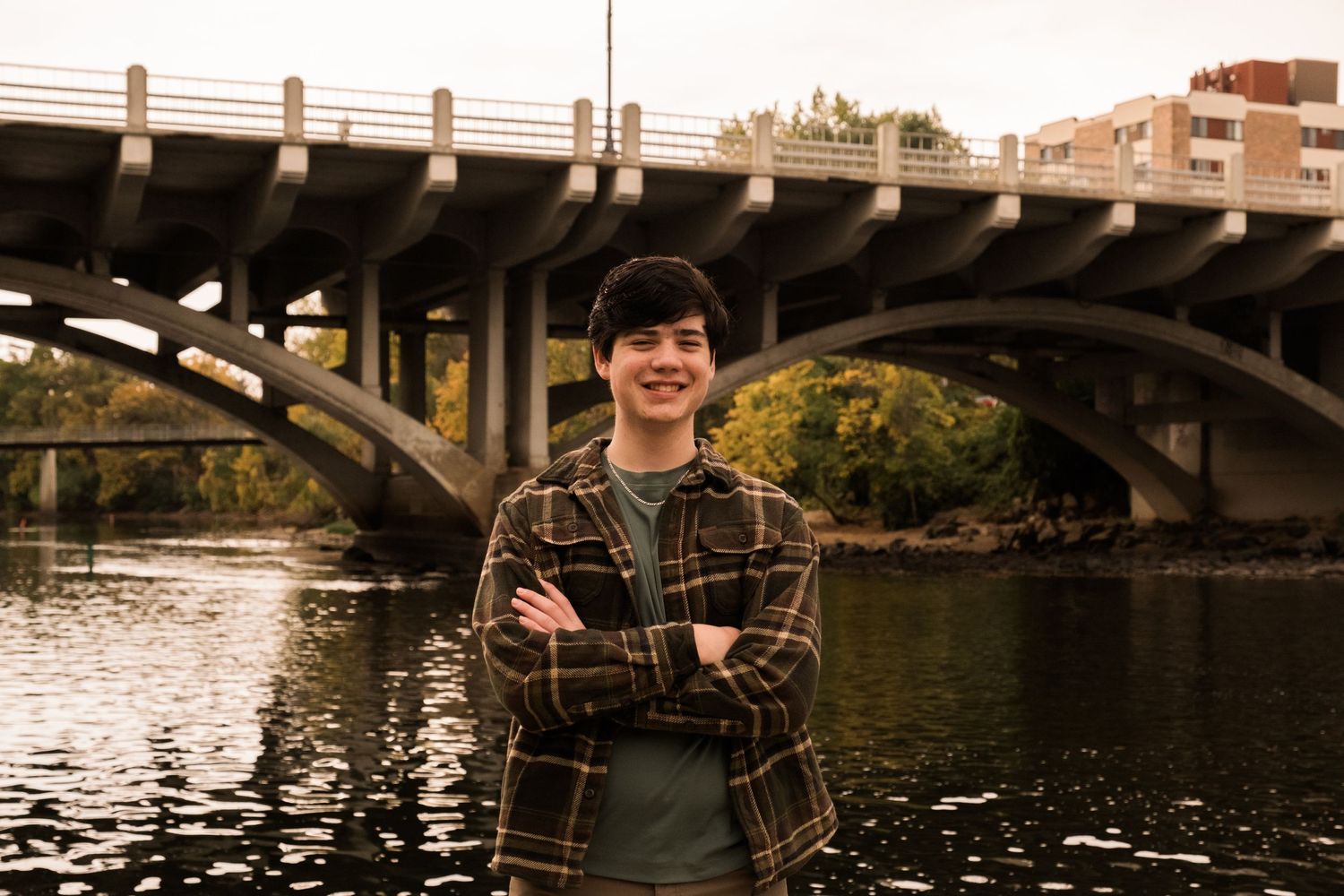 Senior photo session in Anoka Minnesota