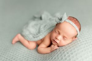Babygirl Newborn Photography in Marion Indiana