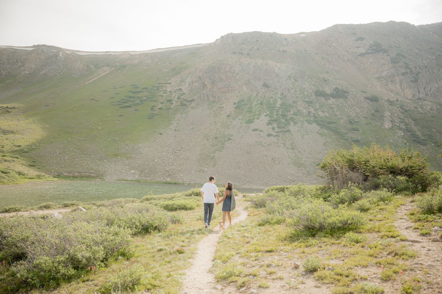 Romantic candid photos best wedding photographer Colorado elopement destination