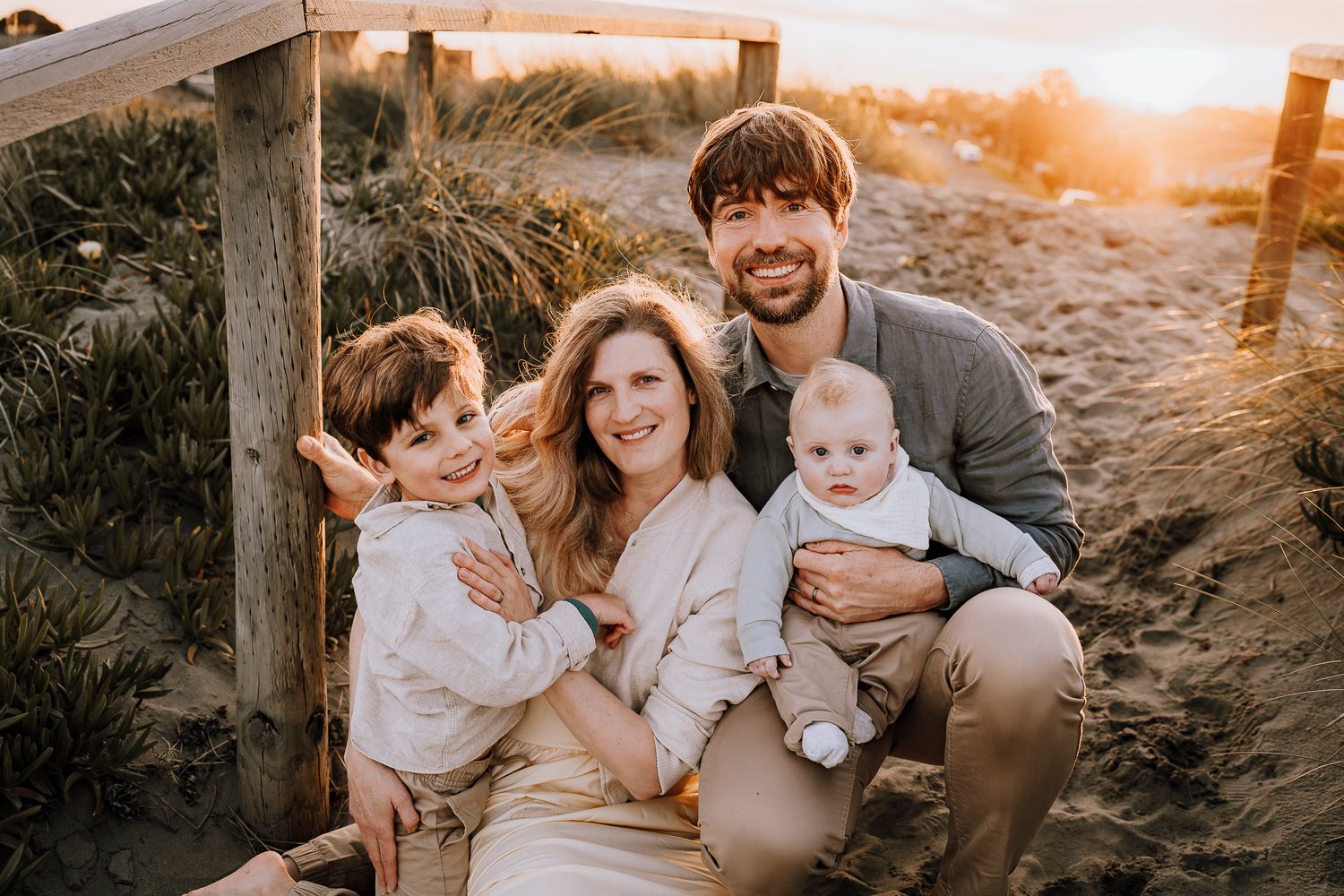 Family photography Christchurch, New Brighton beach New Zealand