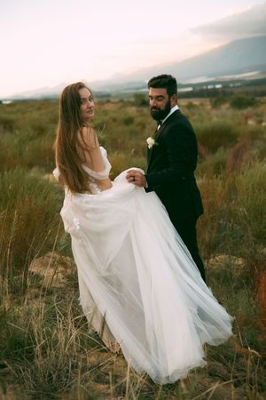 citrusdal outdoor wedding western cape