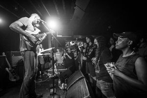 Preoccupations live at 7th St Entry in Minneapolis, Minnesota.