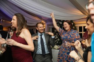 Party people dancing.