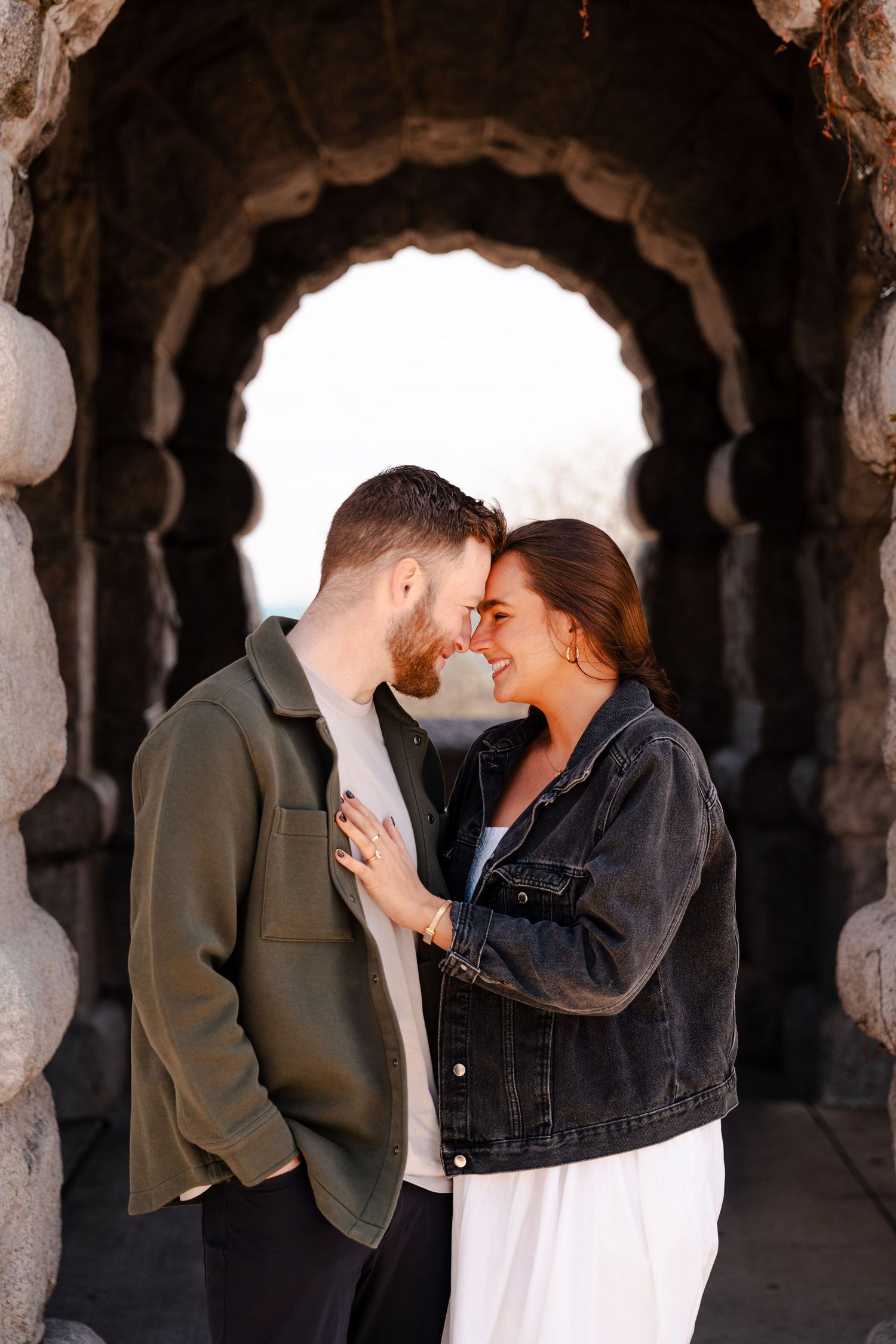 Engagement Photos at the Chicago Cultural Center in Downtown Chicago