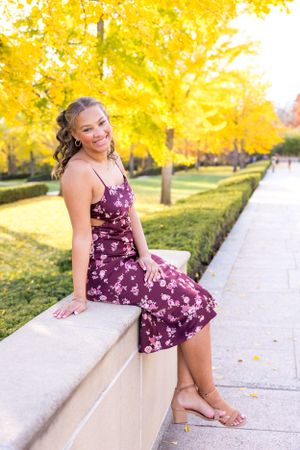 Female High School Senior
Outdoors - Fall