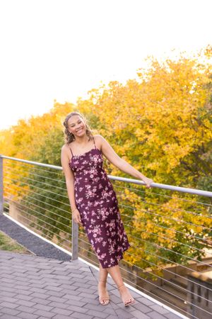 Female High School Senior
Outdoors - Fall
