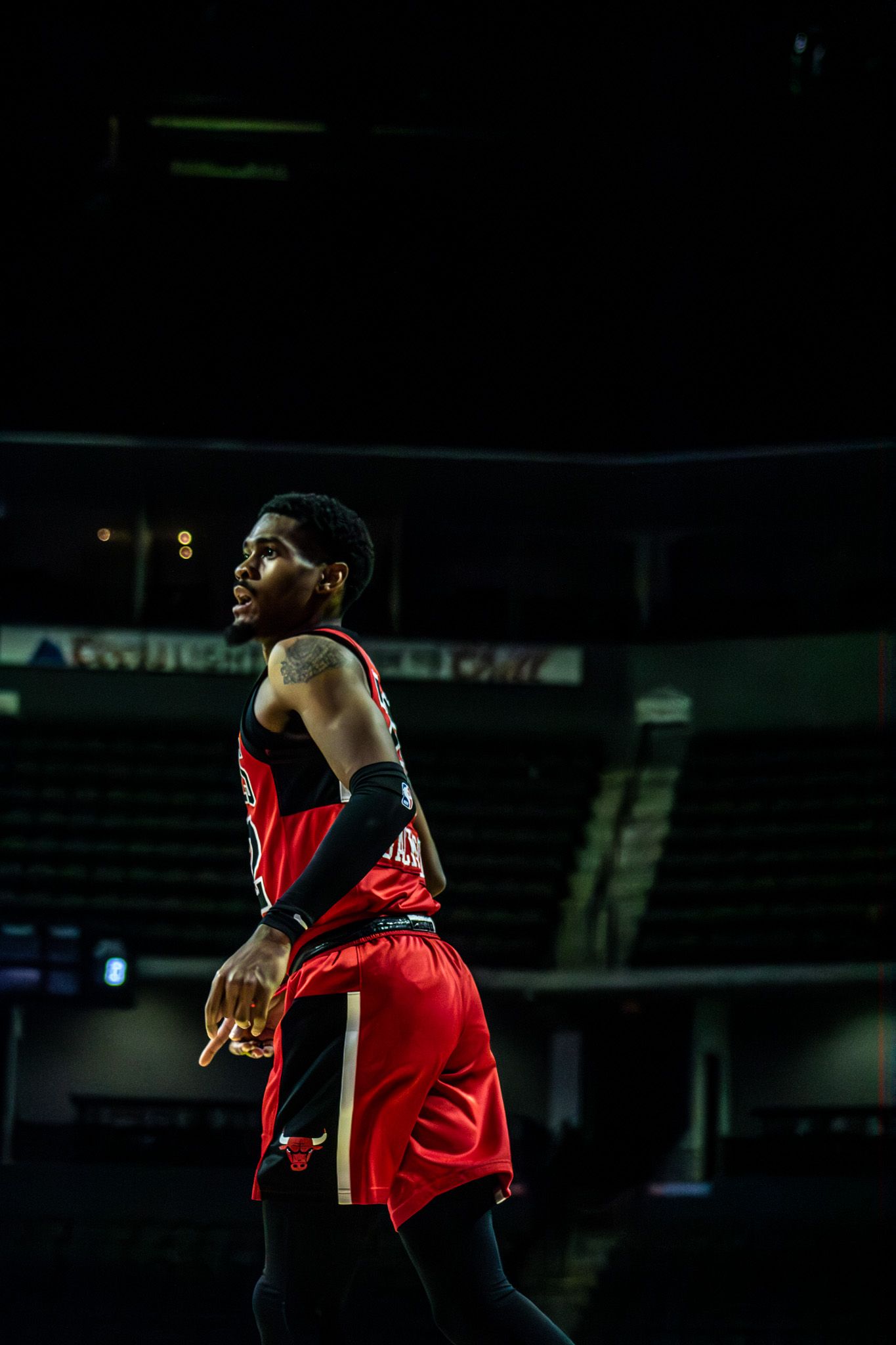 #22 Jordan Jackson for the Windy City Bulls G-League Basketball Team