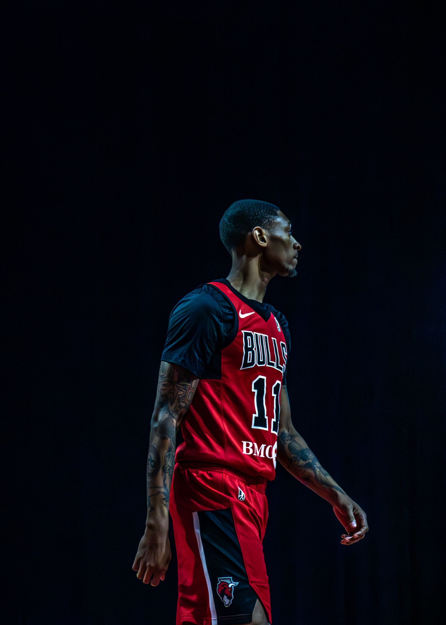 #11 Ben Coupet for the Windy City Bulls G-League Basketball Team.