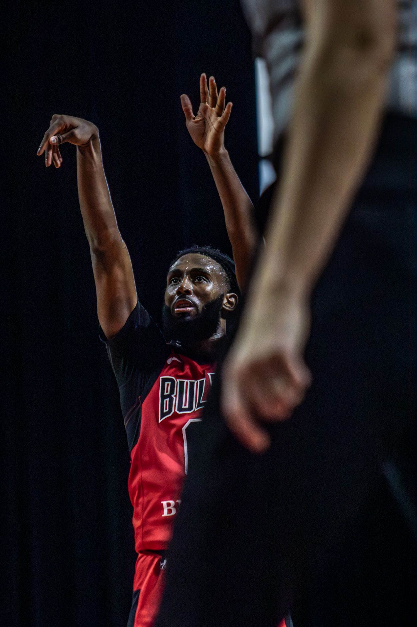 #0 Javon Liberty-Freeman for the Windy City Bulls G-League Basketball Team.