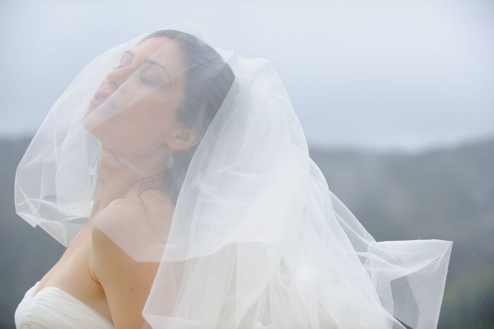 Soft light bridal portrait, emotional fine art wedding photography