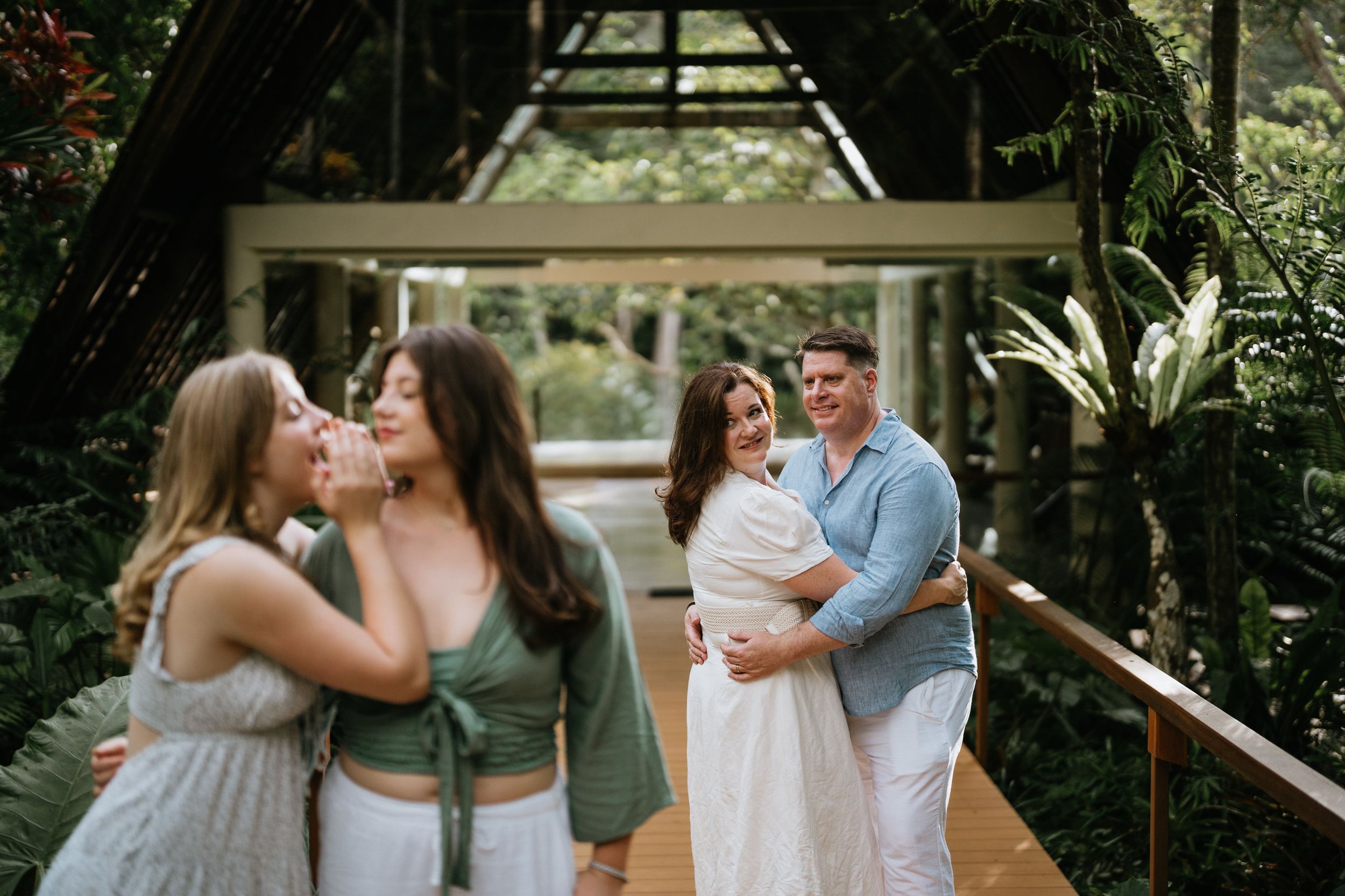 Family photography services at Komaneka Bisma capturing warm and joyful moments.