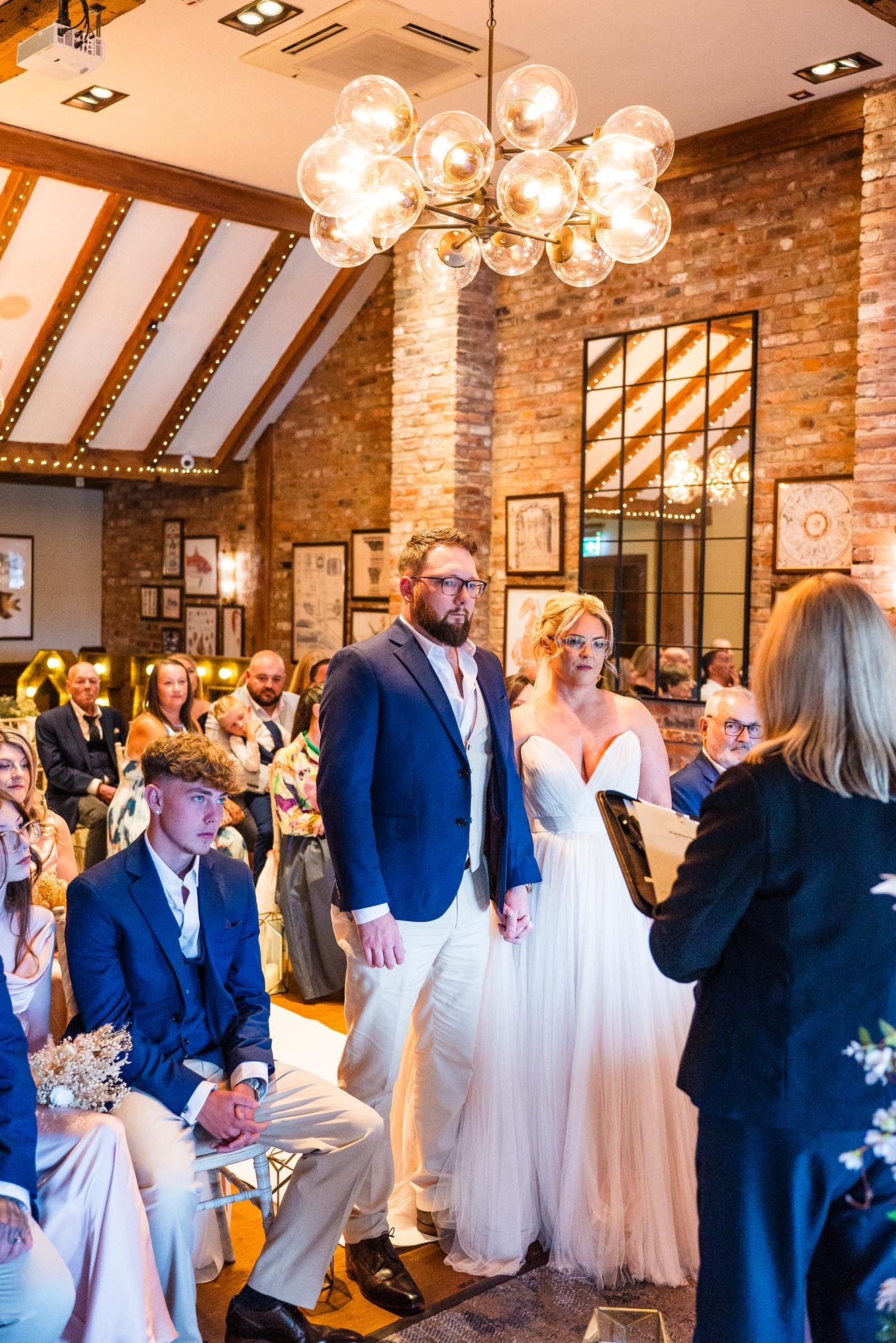 Natural and relaxed budget-friendly wedding photography at The Crows Nest, The Waterfront, Barton Marina