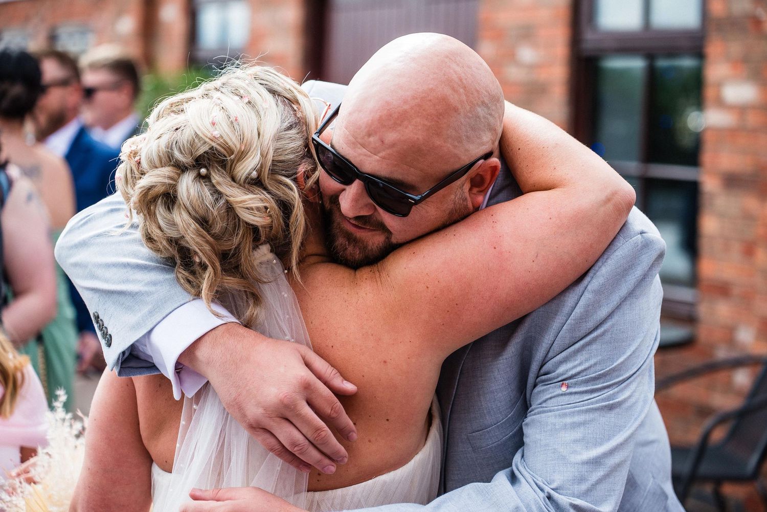 Natural and relaxed budget-friendly wedding photography at The Crows Nest, The Waterfront, Barton Marina