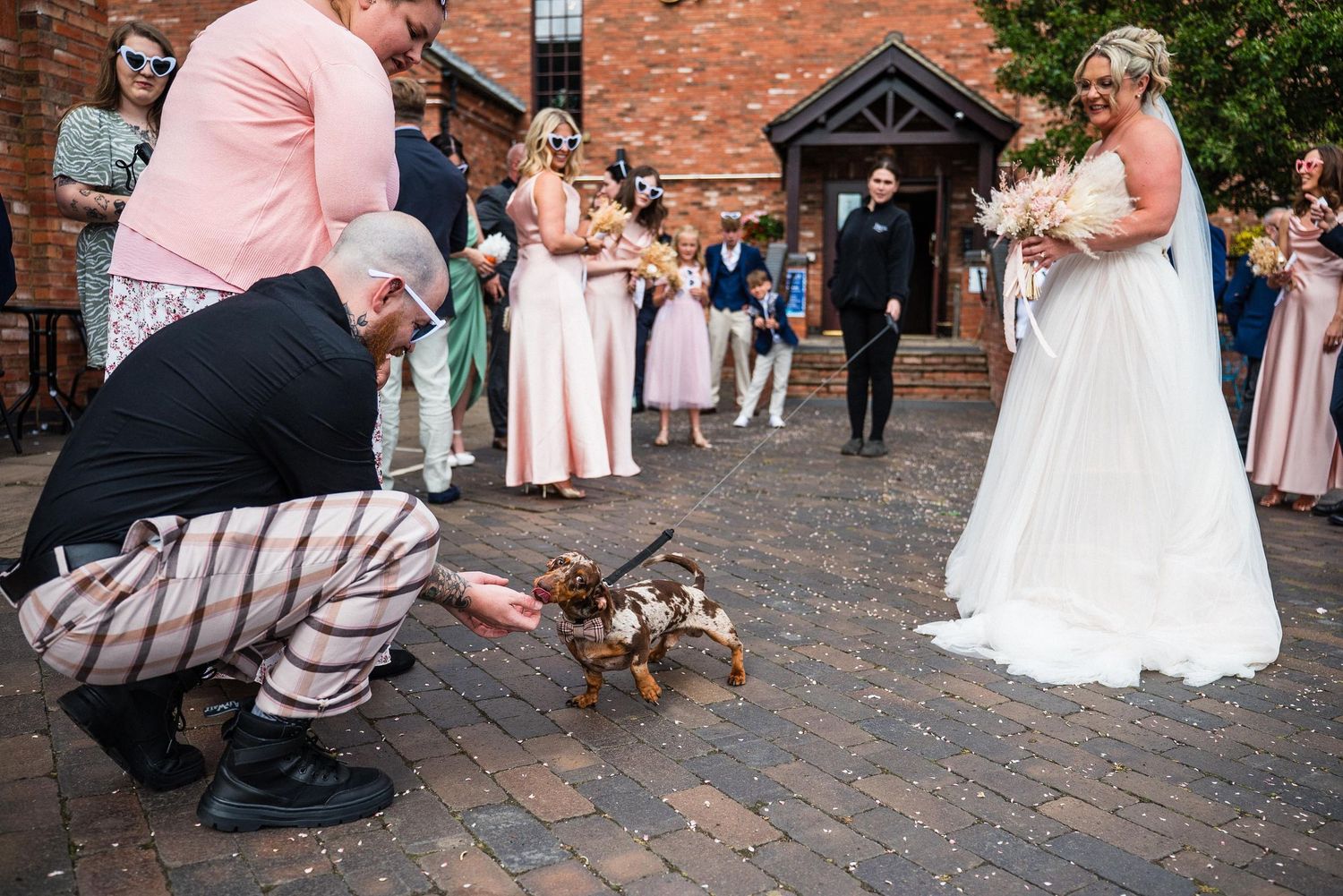 Natural and relaxed budget-friendly wedding photography at The Crows Nest, The Waterfront, Barton Marina
