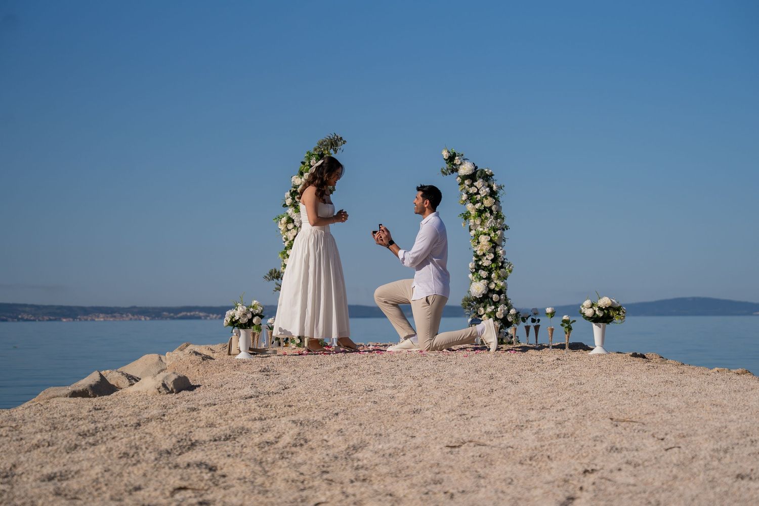 Surprise Proposal  in Split, Croatia