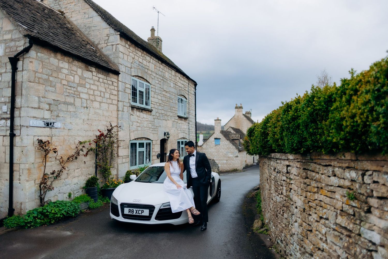 Couple photoshoot in Gloucestershire with authentic pre wedding photography.