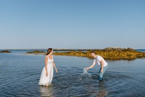 Beach engagement, Green Bay Beach,  Halifax Photographer, Belleville Ontario Photographer, Nova Scotia Engagement, Family Session, Sunset