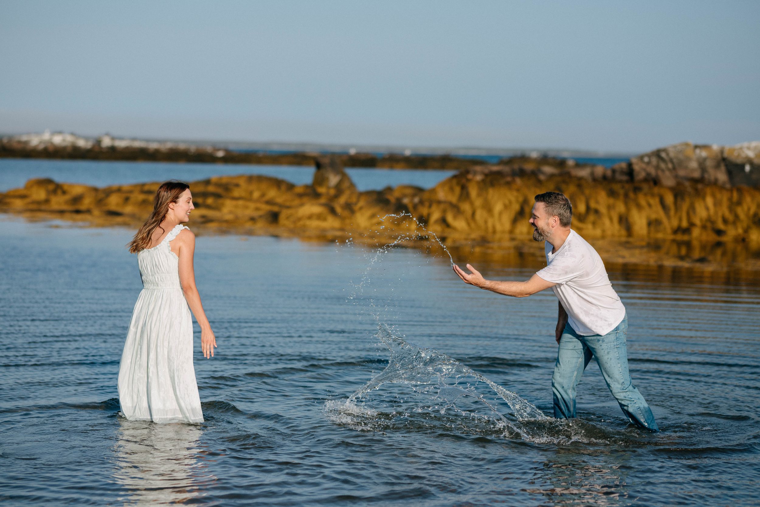Beach engagement, Green Bay Beach,  Halifax Photographer, Belleville Ontario Photographer, Nova Scotia Engagement, Family Session, Sunset