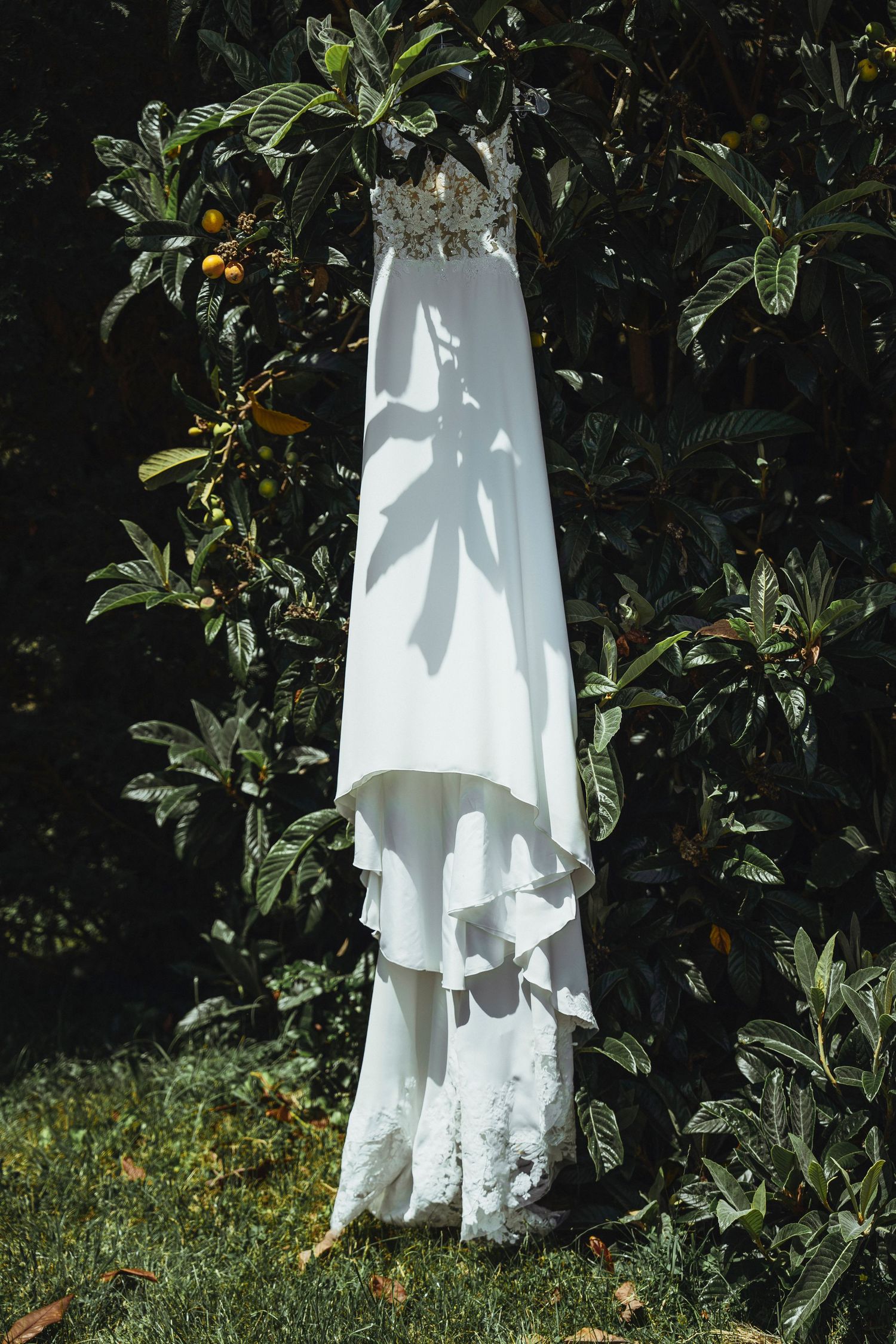 Robe de mariée, photo éditoriale