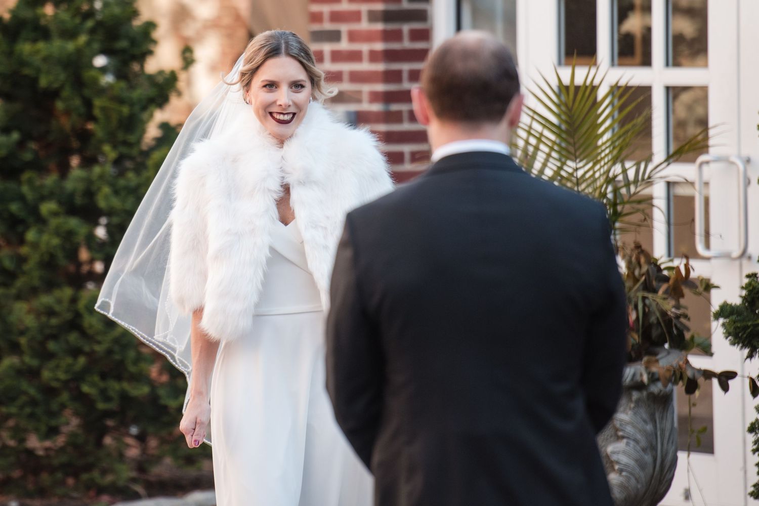 Hotel Viking Newport Rhode Island documentary wedding photographer winter wedding