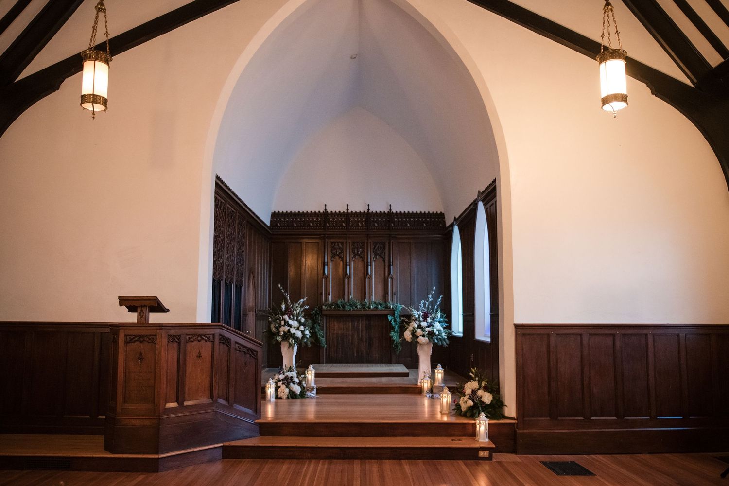 Newport documentary wedding and elopement photographer in Rhode Island Hotel Viking Chapel