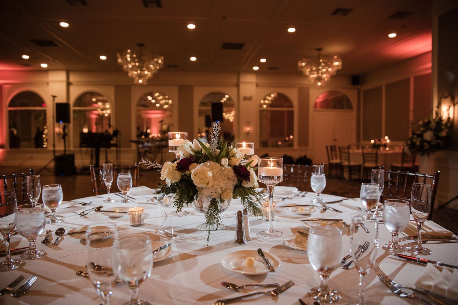 Hotel Viking Wedding details winter wedding Newport Rhode Island Ballroom