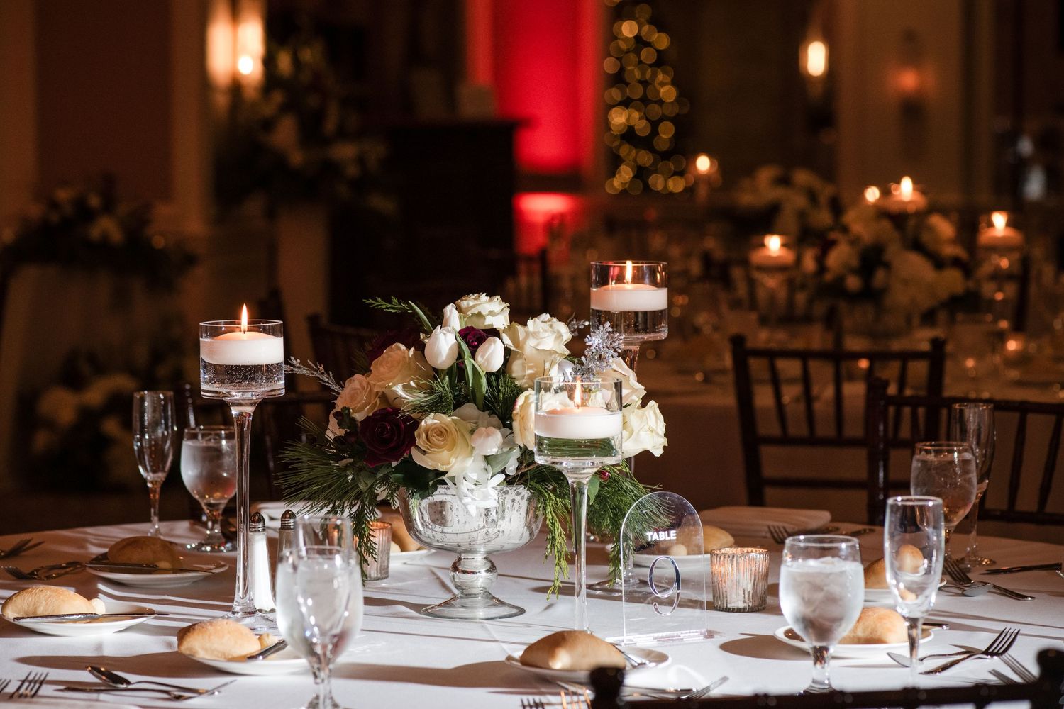 Hotel Viking Wedding details winter wedding Newport Rhode Island Christmas wedding