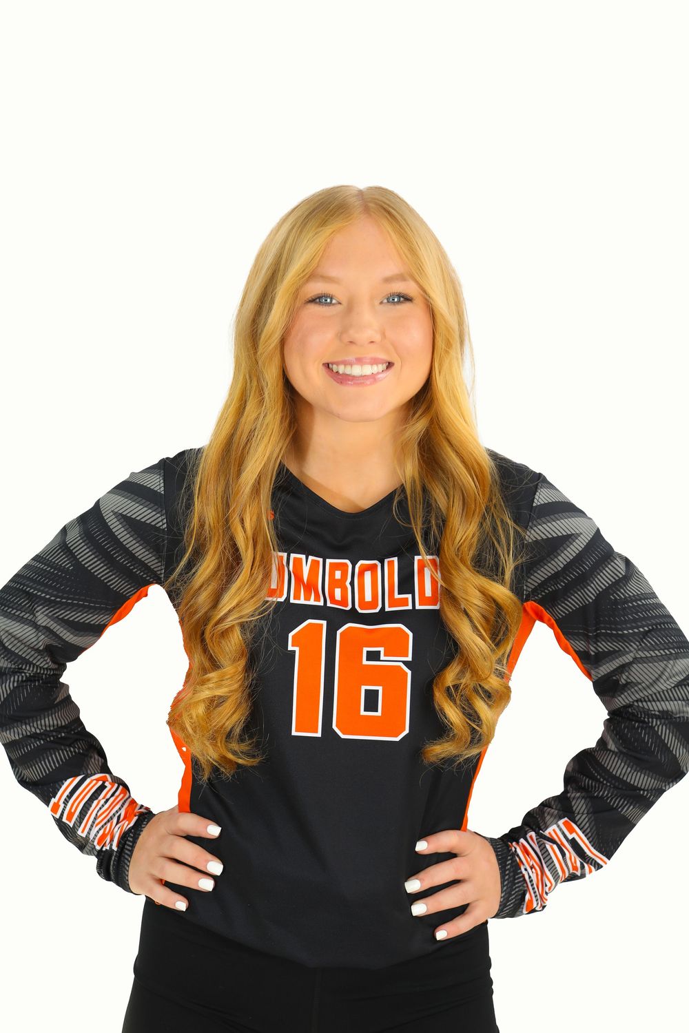senior girl photo volleyball